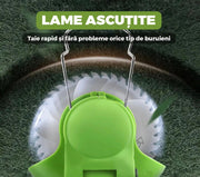 Motocoasa Electrica 120cm cu Acumulator 48V, Ajustabila cu Accesorii