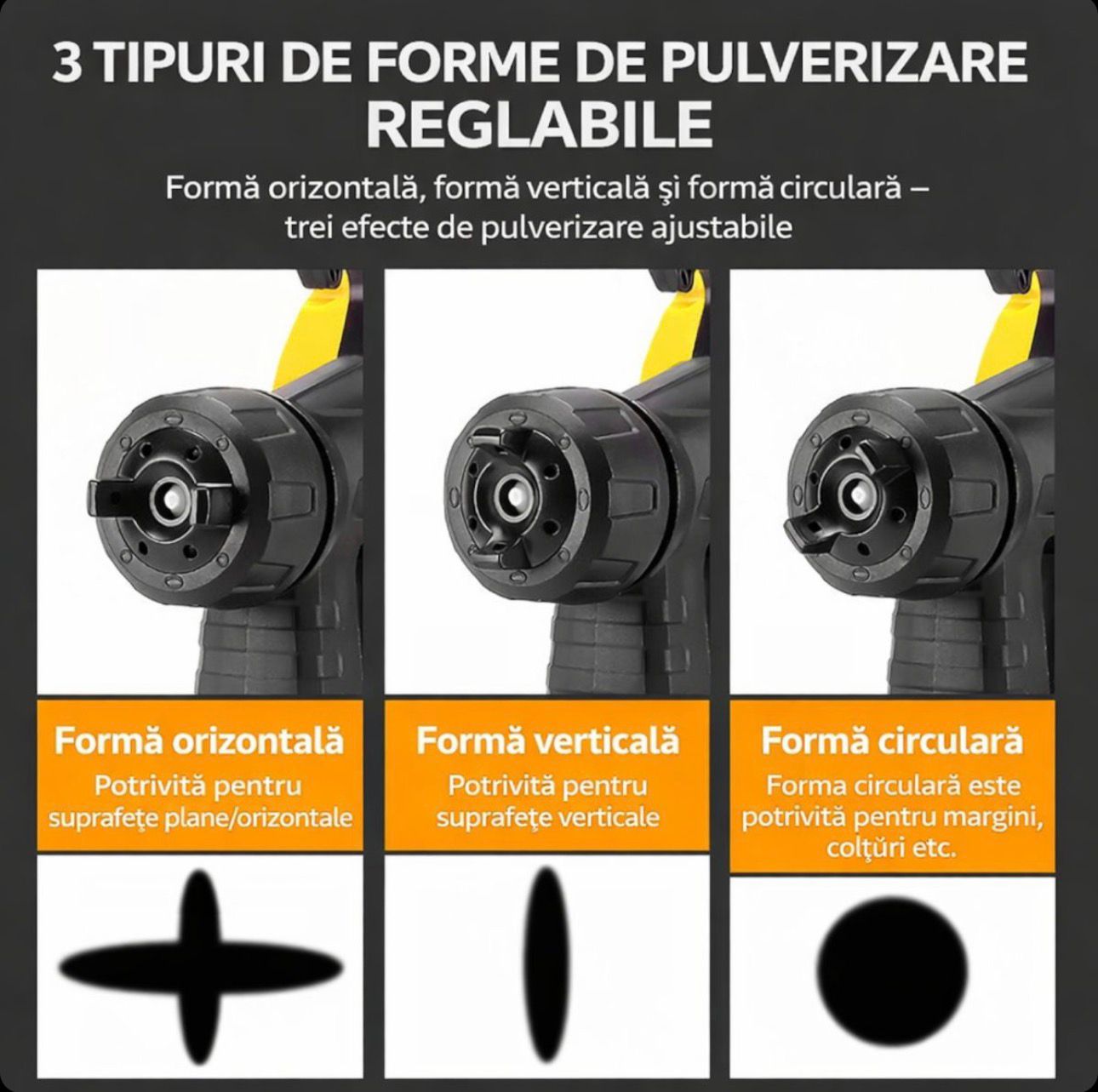 Pistol de Vopsit Electric 400W, cu Recipient 800ml
