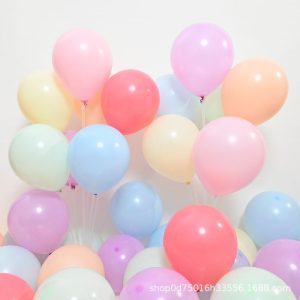 Baloane din Latex, 35 cm, 100/set, Culori Deschise