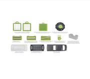 Razatoare Multifunctionala cu 14 Accesorii