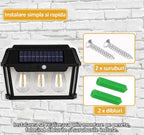 Lampa Solara De Perete, 3 Moduri De Functionare, Senzori De Miscare