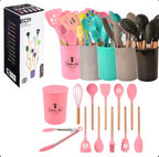 Set 12 Ustensile de Bucătărie, Diferite Culori