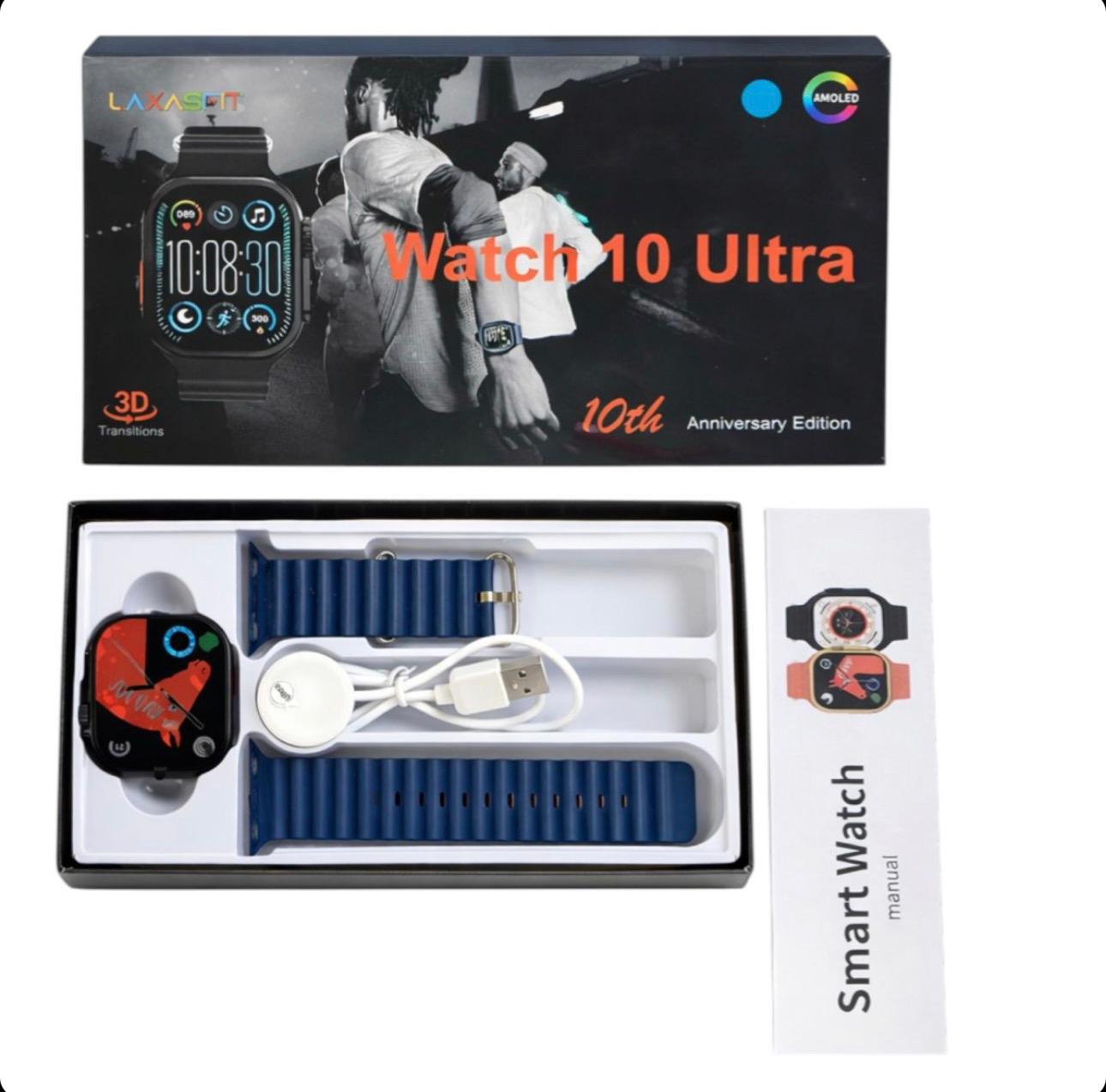 Smartwatch Watch 10 Ultra cu Interfață 3D Display