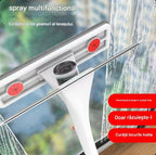 Ștergător pentru geamuri 2 in 1 cu pulverizator