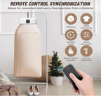 Uscător de rufe electric portabil, cu aer cald, uscare rapida