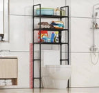 Suport de Baie cu 3 Rafturi, Organizator Multifunctional