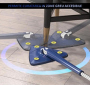 Mop Profesional cu Stoarcere, Laveta din Microfibra