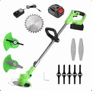 Motocoasa Electrica 120cm cu Acumulator 48V, Ajustabila cu Accesorii