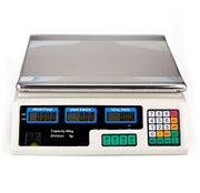 Cantar electronic digital 40 kg cu acumulator, afisaj dublu, functie tara si memorare preturi