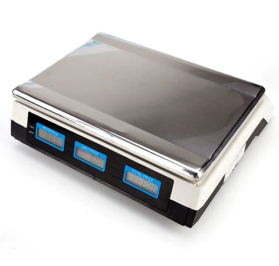 Cantar electronic digital 40 kg cu acumulator, afisaj dublu, functie tara si memorare preturi