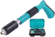 Pistol Profesional de Fixare pentru Beton, Cărămidă și Metal, 3 Trepte de Putere, Oțel Rezistent, Tip Nit, Verde