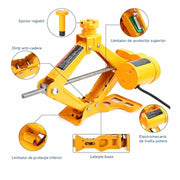 Cric Electric Auto 3T cu Telecomandă și Accesorii