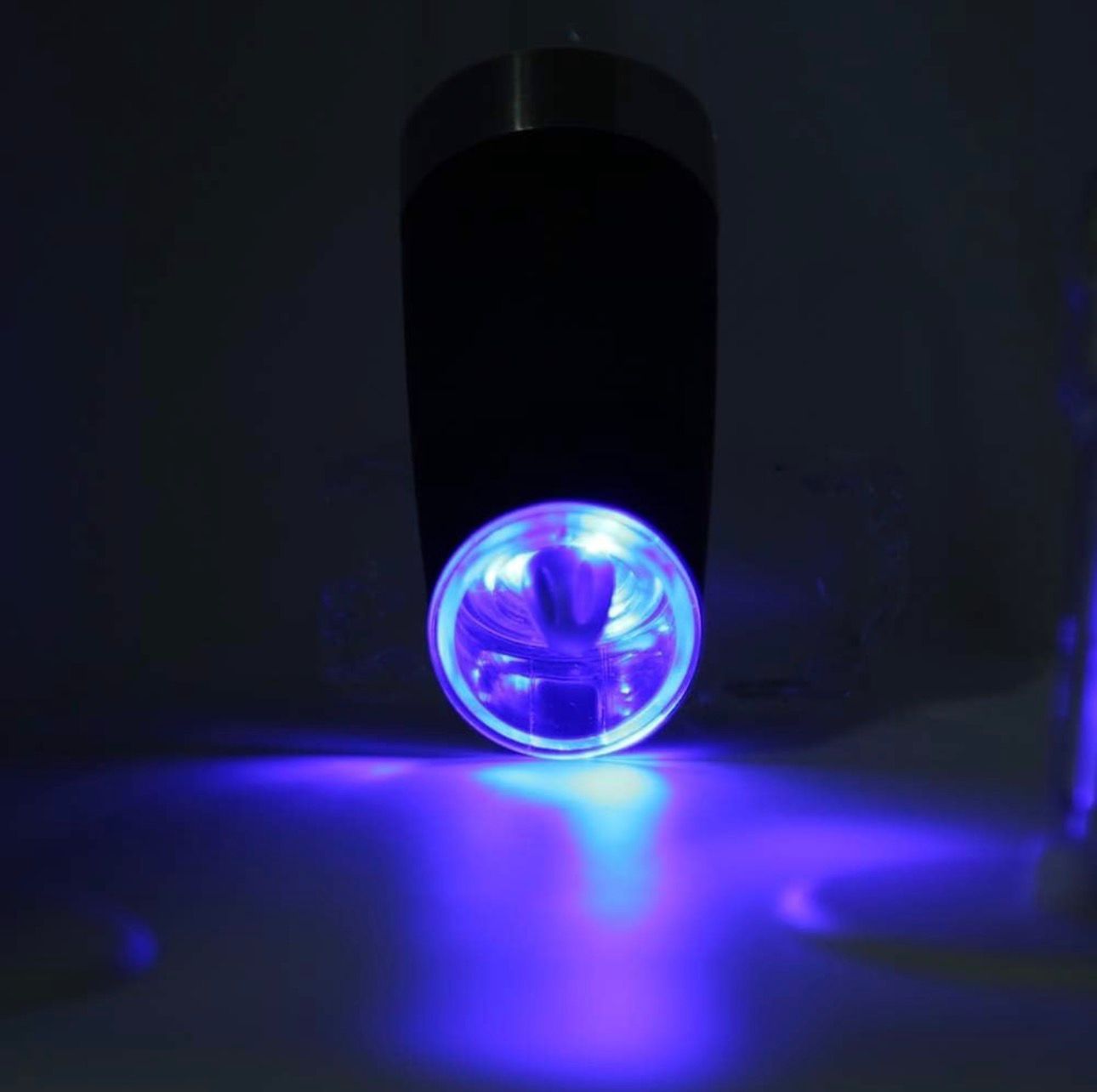 Râșniță Electrică Sare și Piper din Inox cu Inducție Gravitațională și LED – 20×7 cm