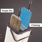 Set galeata cu mop, doua compartimente ( clatire + stoarcere)