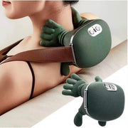 Aparat Masaj Cervical Multifunctional, 4D, 3 Intensitati, 2 Trepte Caldura 40/45°C, Wireless, Autonomie 70 min