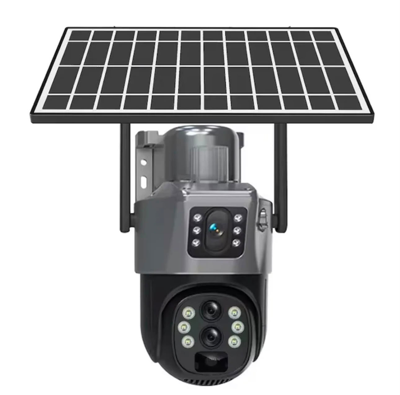Camera Supraveghere Wi-FI Solara 6MP | Zoom Optic 10X | Card Memorie Cadou | Detectie Faciala si Auto Tracking 355° | Night Vision Color | IP66