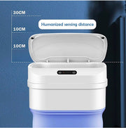 Coș de Gunoi Smart cu Deschidere Automată – 8L, Senzor Mișcare, Pliabil, Touch-Free