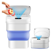 Coș de Gunoi Smart cu Deschidere Automată – 8L, Senzor Mișcare, Pliabil, Touch-Free