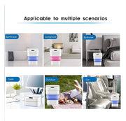 Coș de Gunoi Smart cu Deschidere Automată – 8L, Senzor Mișcare, Pliabil, Touch-Free