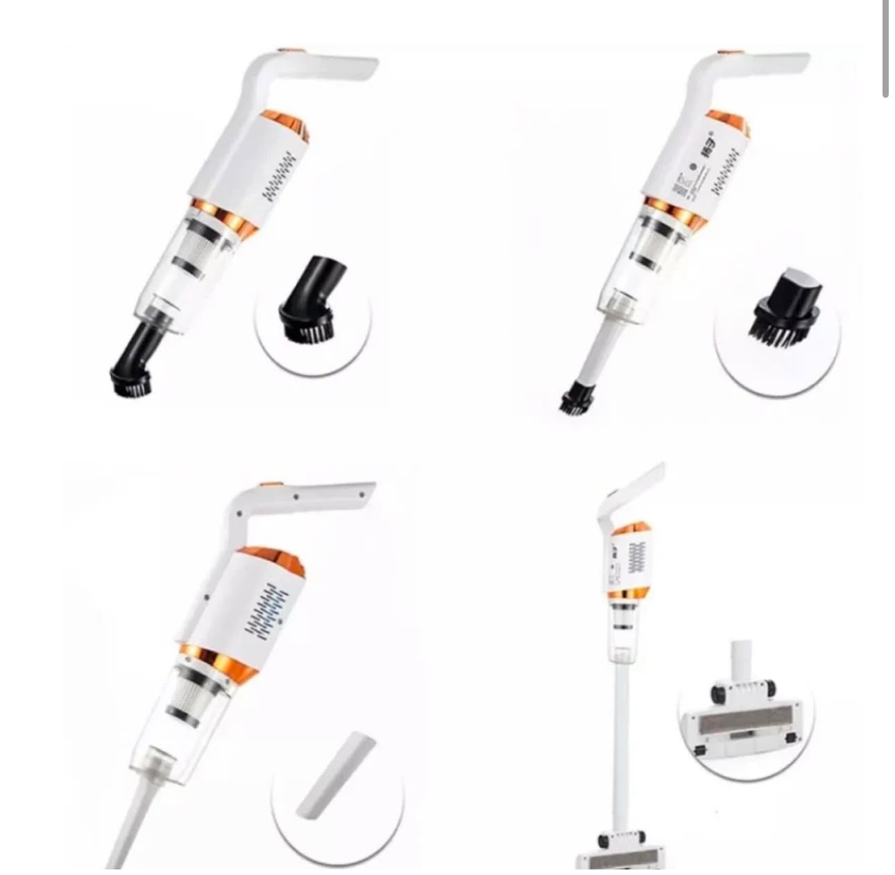 Aspirator Portabil 2 în 1 – Vertical și de Mana, 120W, Reincarcabil, Fara Fir