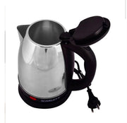 Cana Fierbator din Inox, 1500W, 2L, Cu Declinare Automata, Inox/Negru