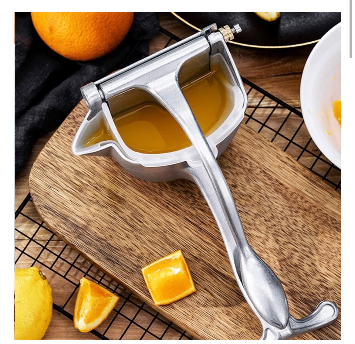 Storcator Manual de Citrice, Presa din Aluminiu