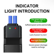 Compresor Auto Multifuncțional 5 în 1, Pornire de Urgență, Power Bank, Afișaj Digital, Lanternă LED și Umflare Anvelope, Baterie Externă Inclusă
Preț de vânzare 239,99 lei
Preț întreg