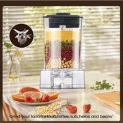 Blender electric de bucătărie si storcator 2 în 1, cu 1800 W putere, Recipiente 21 + 0, 5 l