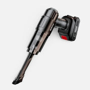 Aspirator și suflantă portabilă 4 în 1, fără fir, acumulator, motor brushless, 6 duze incluse