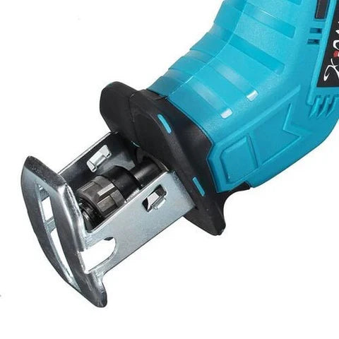 Mini Fierăstrău Electric Tip Sabie 48V, 2 Acumulatori 8000 mAh, 3 Lame, Viteză Variabilă