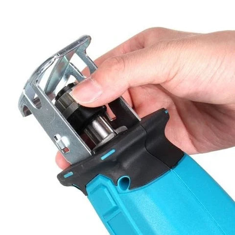 Mini Fierăstrău Electric Tip Sabie 48V, 2 Acumulatori 8000 mAh, 3 Lame, Viteză Variabilă