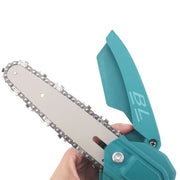 Set Foarfecă Electrică de Grădină + Mini Drujbă 6 Inch cu Braț Telescopic 2.13 m | 2 Acumulatori | Unghi Reglabil | Kit Profesional pentru Tăiere și Toaletare