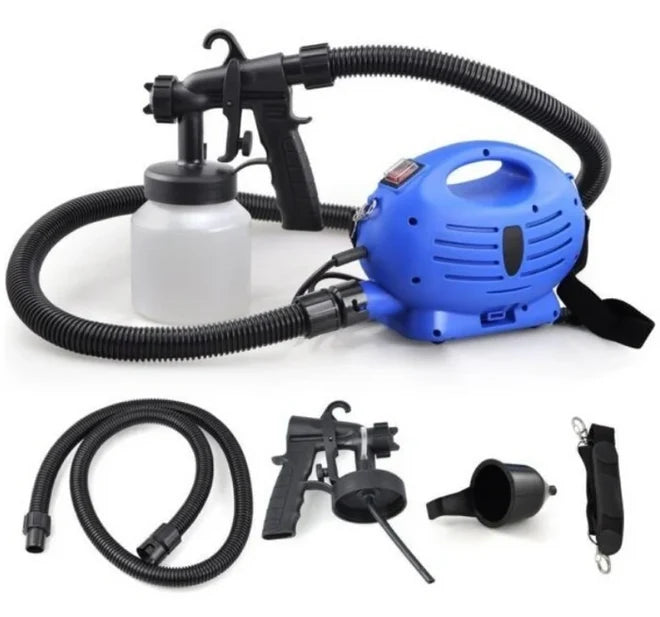 Aparat electric de vopsit si zugravit 650W, rezervor 800ml, pulverizare uniforma, pentru pereti, mobilier si garduri