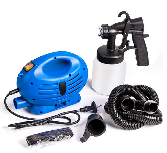 Aparat electric de vopsit si zugravit 650W, rezervor 800ml, pulverizare uniforma, pentru pereti, mobilier si garduri
