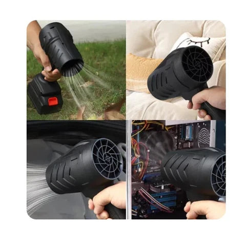 Suflantă aer electrică fără fir 48V, portabilă, acumulator Li-Ion, pentru curățare praf și resturi