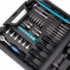 Cheie de Impact și Înșurubat, cu 30 Accesorii și 2 Acumulatori 48V