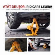 Cric Electric Auto 3T cu Telecomandă și Accesorii